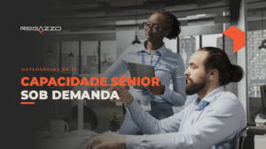 Time sênior de outsourcing de TI da Regazzo em projeto de desenvolvimento
